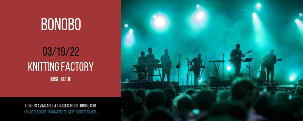 Bonobo at Knitting Factory tickets Bonobo at Knitting Factory