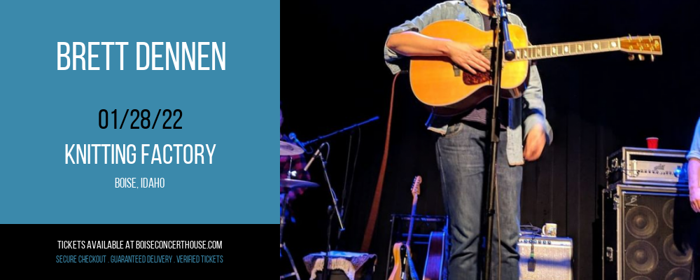 Brett Dennen at Knitting Factory tickets Brett Dennen at Knitting Factory