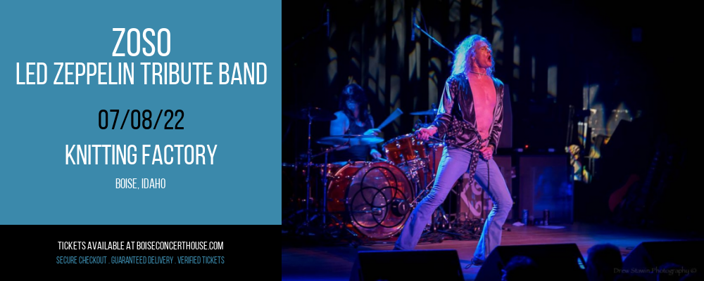 Zoso - Led Zeppelin Tribute Band at Knitting Factory