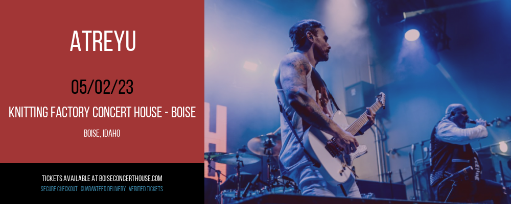 Atreyu at Knitting Factory tickets Atreyu at Knitting Factory