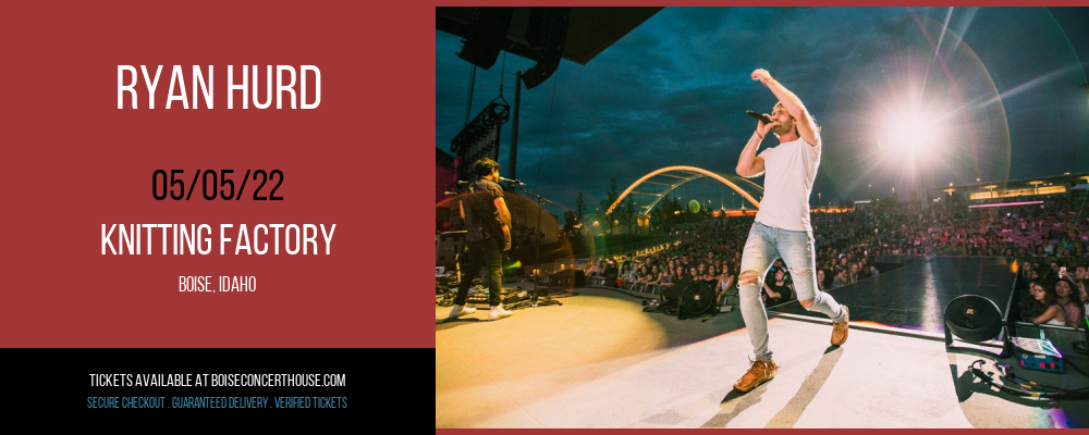 Ryan Hurd at Knitting Factory tickets Ryan Hurd at Knitting Factory
