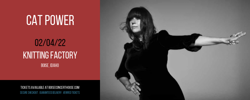 Cat Power [CANCELLED] at Knitting Factory