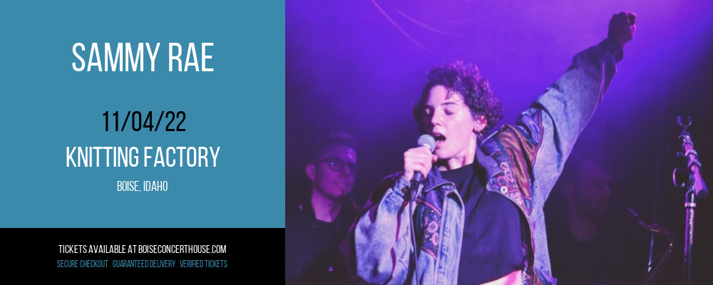 Sammy Rae at Knitting Factory tickets Sammy Rae at Knitting Factory