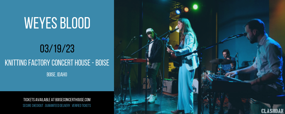 Weyes Blood at Knitting Factory tickets Weyes Blood at Knitting Factory