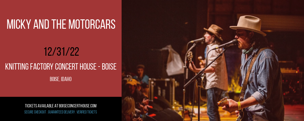 Micky and The Motorcars at Knitting Factory tickets Micky and The Motorcars at Knitting Factory