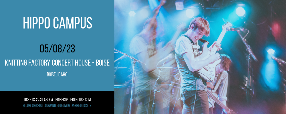 Hippo Campus at Knitting Factory tickets Hippo Campus at Knitting Factory
