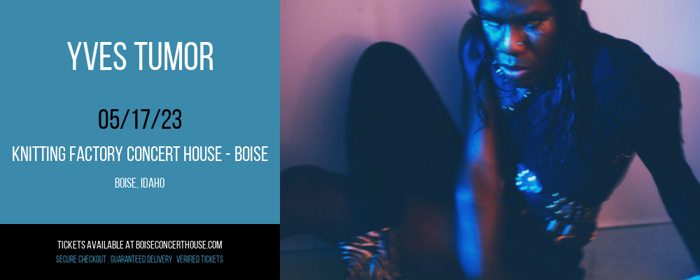 Yves Tumor at Knitting Factory tickets Yves Tumor at Knitting Factory