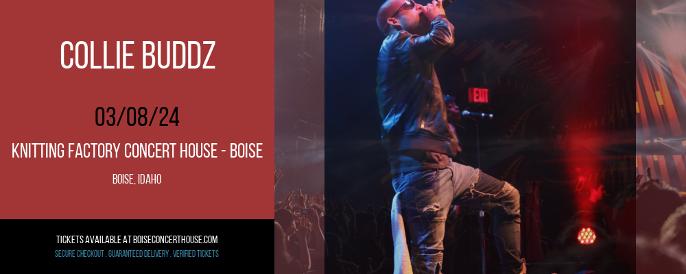 Collie Buddz at Knitting Factory Concert House