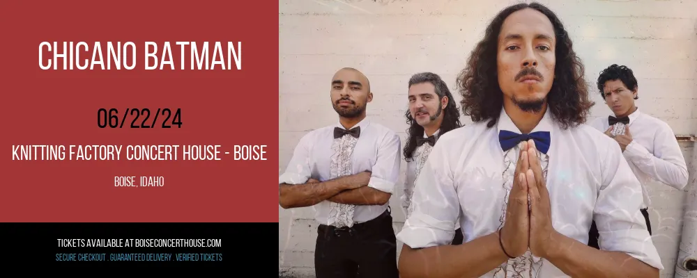 Chicano Batman at Knitting Factory Concert House