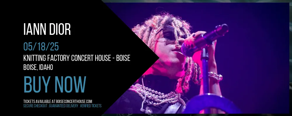 Iann Dior at Knitting Factory Concert House