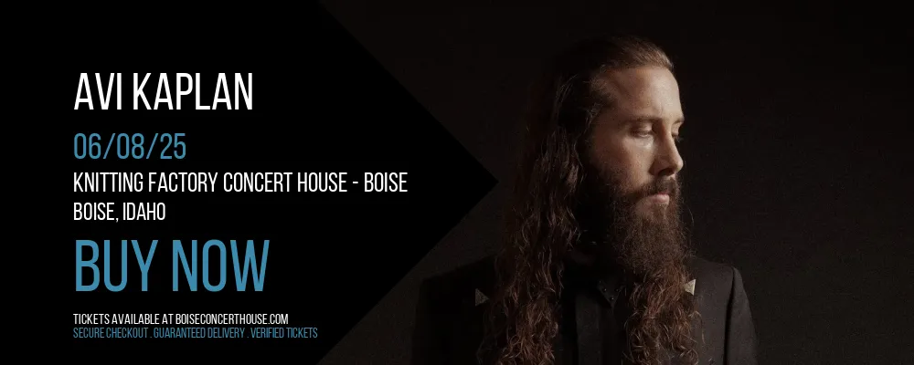 Avi Kaplan at Knitting Factory Concert House