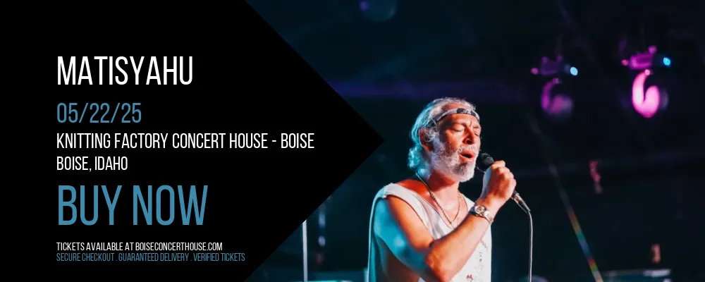 Matisyahu at Knitting Factory Concert House