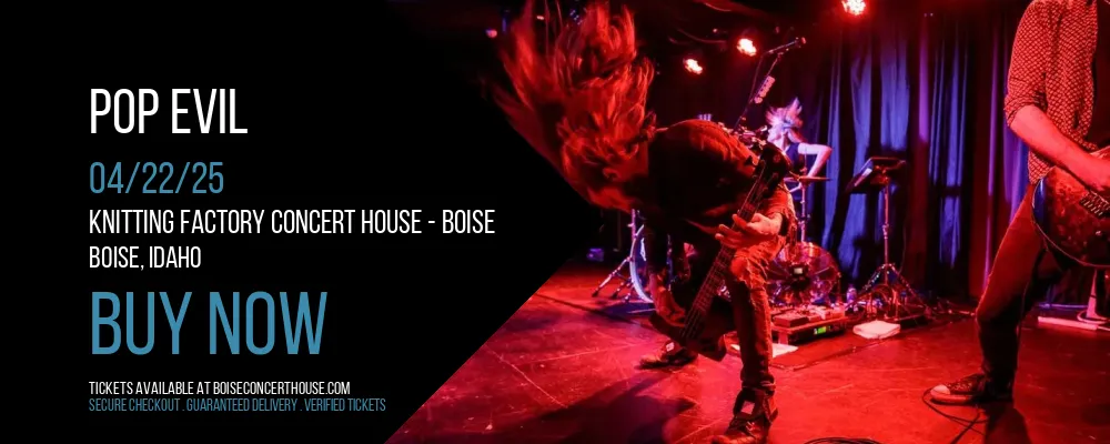Pop Evil at Knitting Factory Concert House