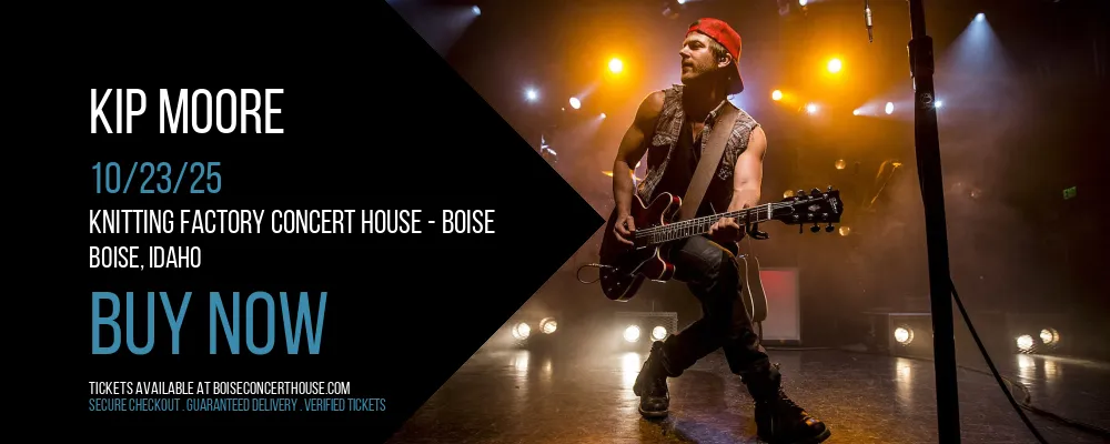 Kip Moore at Knitting Factory Concert House