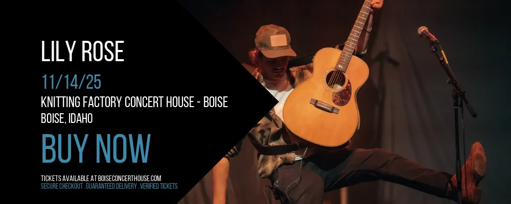 Lily Rose at Knitting Factory Concert House