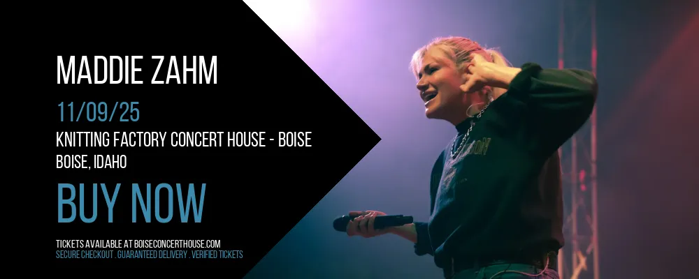 Maddie Zahm at Knitting Factory Concert House