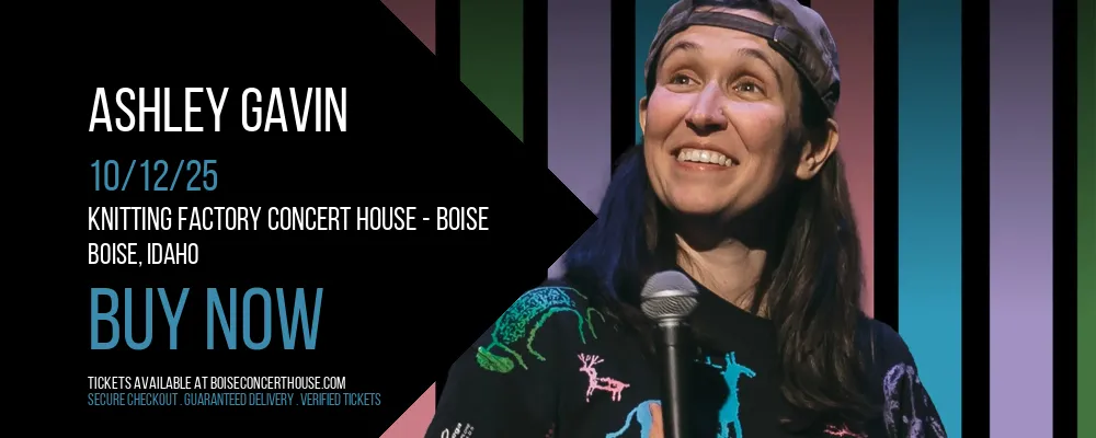 Ashley Gavin at Knitting Factory Concert House