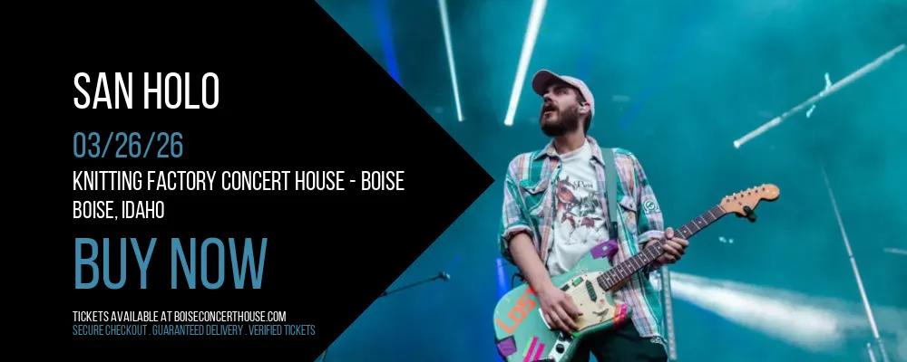 San Holo at Knitting Factory Concert House