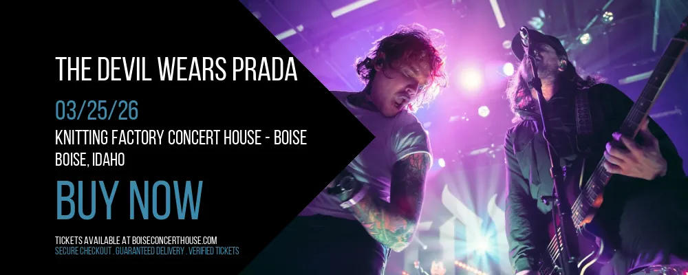 The Devil Wears Prada at Knitting Factory Concert House
