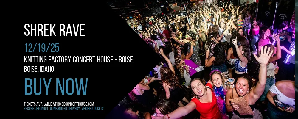 Shrek Rave at Knitting Factory Concert House