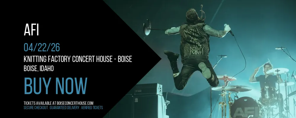 AFI at Knitting Factory Concert House