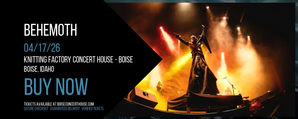 Behemoth at Knitting Factory Concert House