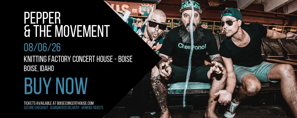 Pepper & The Movement at Knitting Factory Concert House