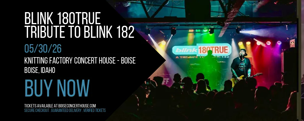 Blink 180TRUE at Knitting Factory Concert House