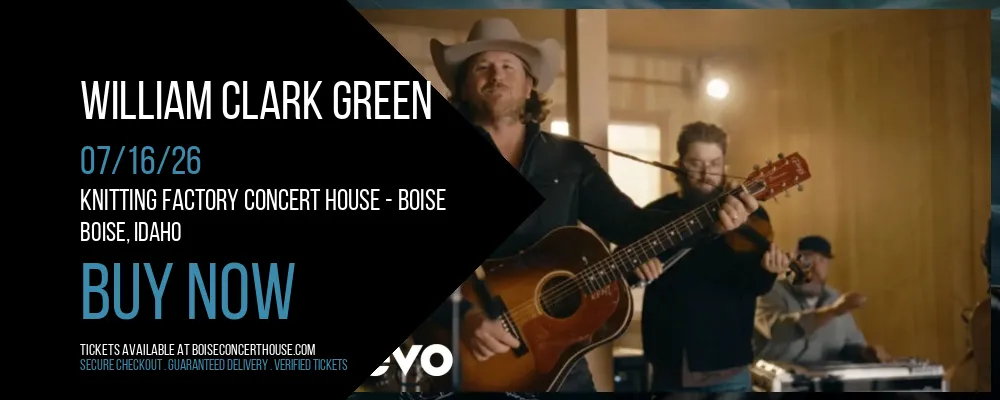 William Clark Green at Knitting Factory Concert House